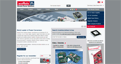 Desktop Screenshot of murata-ps.com